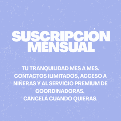 Suscripción mensual