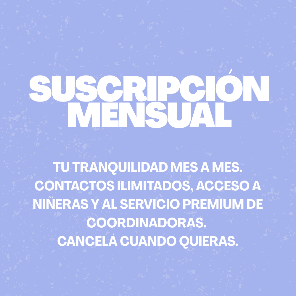 Suscripción mensual